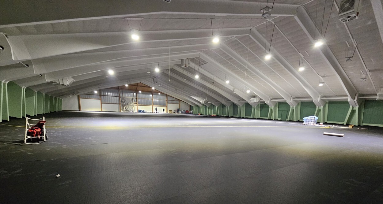 Work in progress - Schicht für Schicht wird sorgsam aufgetragen!